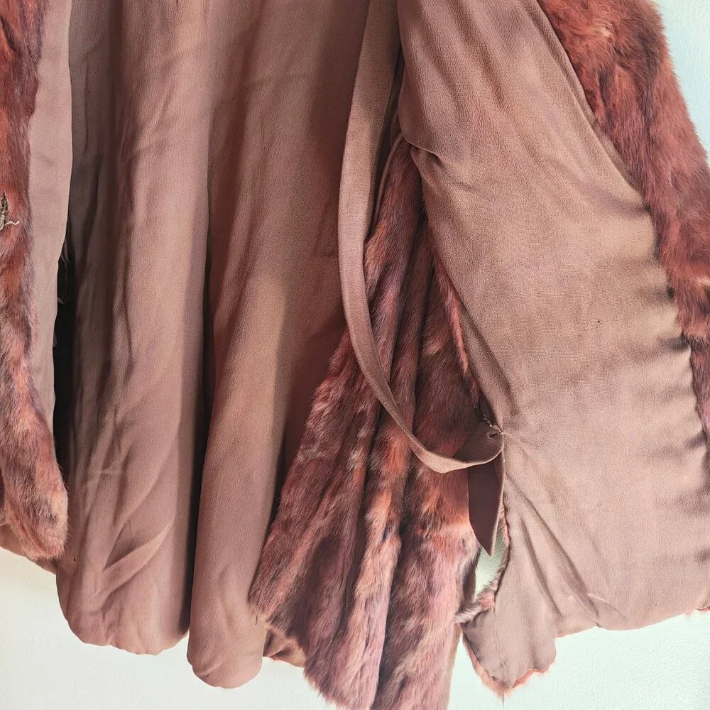 Vintage Mink Fur Cape - Picture 11 of 15